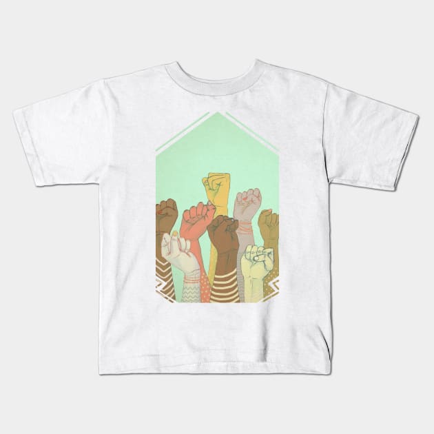 together Kids T-Shirt by Borjon